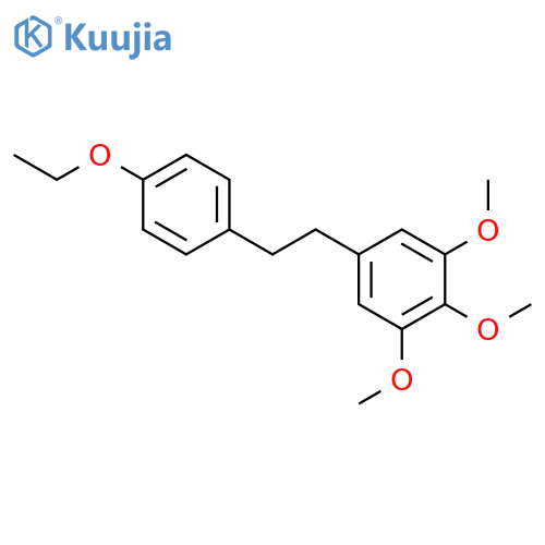 Benzene, 5-[2-(4-ethoxyphenyl)ethyl]-1,2,3-trimethoxy- structure