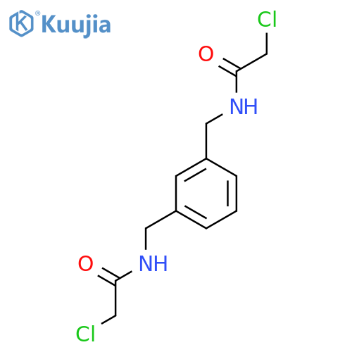 Acetamide, N,N'-[1,3-phenylenebis(methylene)]bis[2-chloro- structure