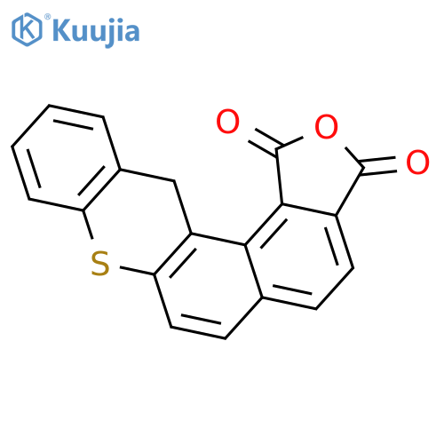 Benzothioxanthene dicarboxylic anhydride structure