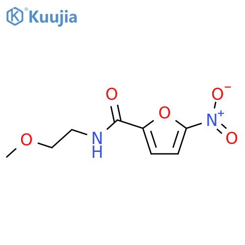 N-(2-methoxyethyl)-5-nitrofuran-2-carboxamide structure