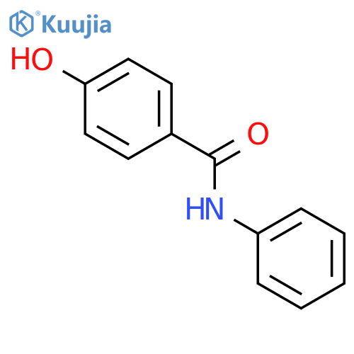 4-hydroxy-N-phenylbenzamide structure