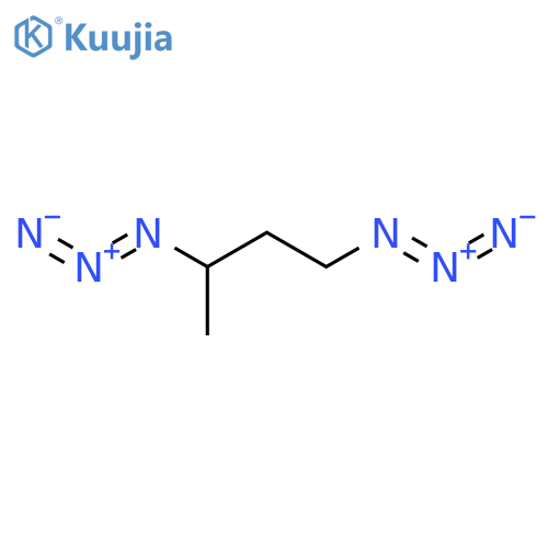 Butane, 1,3-diazido- structure