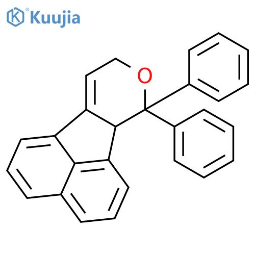 7H-Acenaphtho[1,2-c]pyran, 6b,9-dihydro-7,7-diphenyl- structure