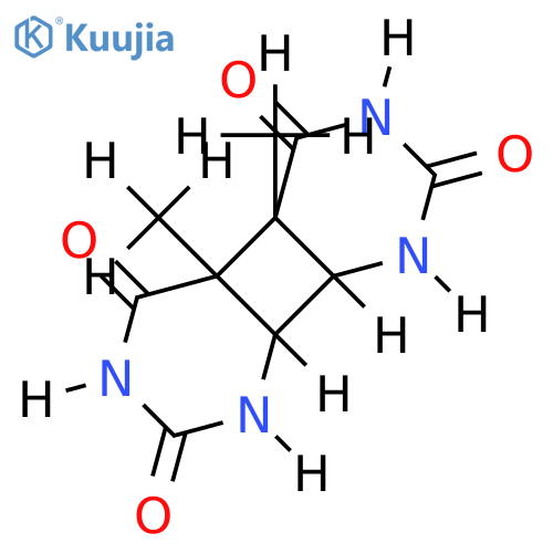 4a,4b-dimethyl-hexahydro-cyclobuta[1,2-d;4,3-d']dipyrimidine-2,4,5,7-tetraone structure