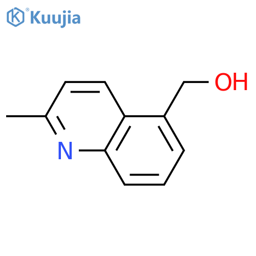 2-methyl-5-Quinolinemethanol structure