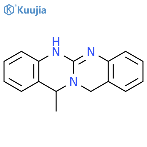 11H-Quinazolino[2,3-b]quinazoline, 5,13-dihydro-11-methyl- structure
