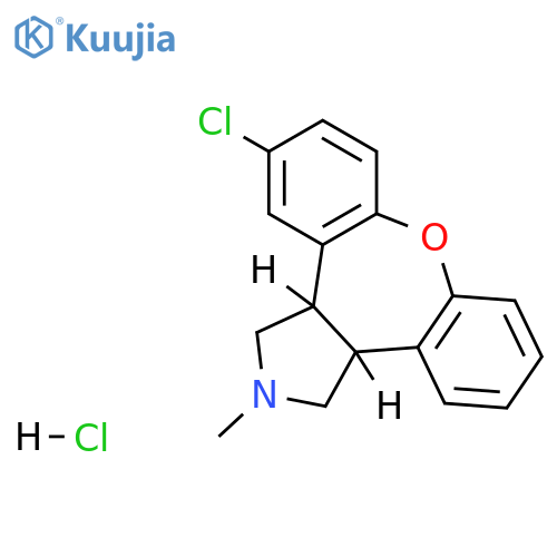 Asenapine hydrochloride structure