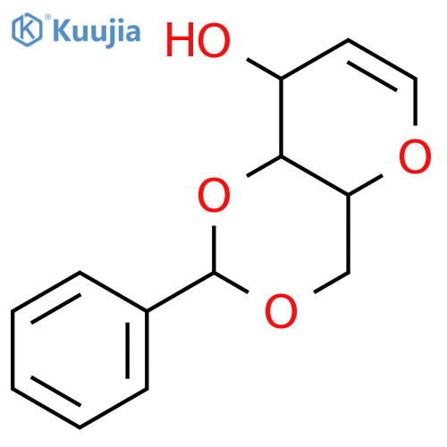 2-Phenyl-4,4a,8,8a-tetrahydropyrano[3,2-d][1,3]dioxin-8-ol structure