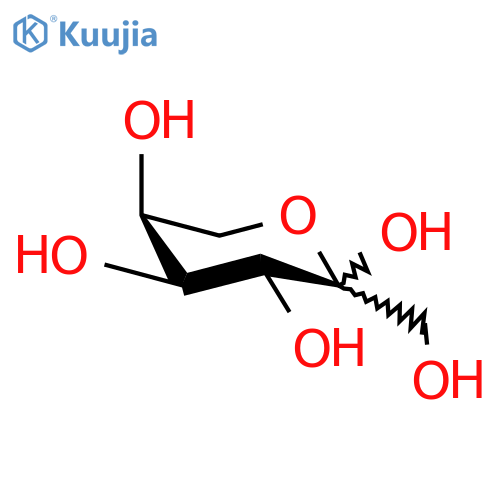 D-Fructose-2,5-13C2 structure