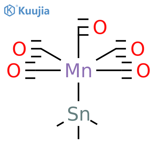 Manganese,pentacarbonyl(trimethylstannyl)-, (OC-6-22)- structure