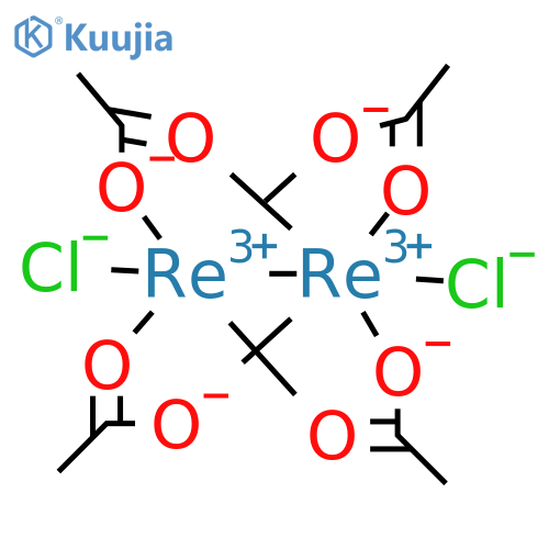 Rhenium, tetrakis[m-(acetato-kO:kO')]dichlorodi-, (Re-Re) structure