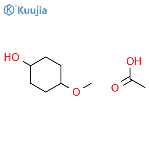 Cyclohexanol, 4-methoxy-, acetate, cis- structure