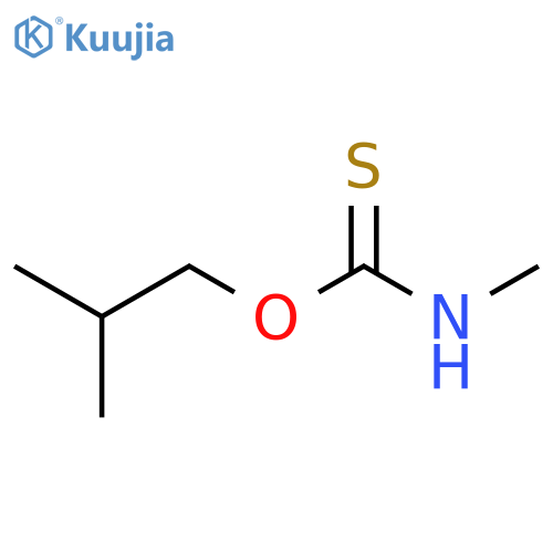Carbamothioic acid,methyl-, O-(2-methylpropyl) ester (9CI) structure