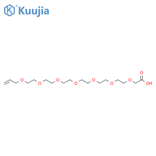 3,6,9,12,15,18,21-Heptaoxatetracos-23-enoic acid structure