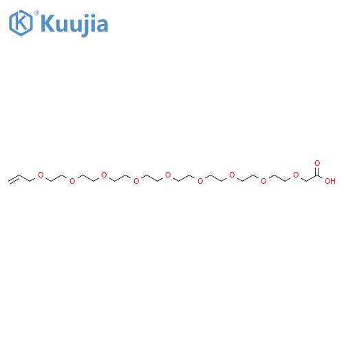 3,6,9,12,15,18,21,24,27-Nonaoxatriacont-29-enoic acid structure
