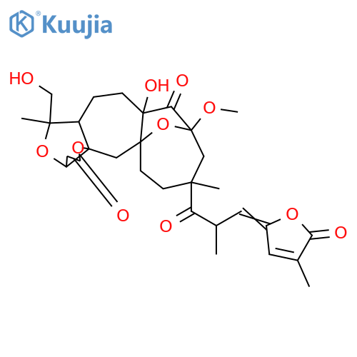 Schisdilactone E; 20-Epimer, 8β-hydroxy, 15-Me ether structure