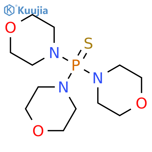 Morpholine,4,4',4''-phosphinothioylidynetris- (9CI) structure