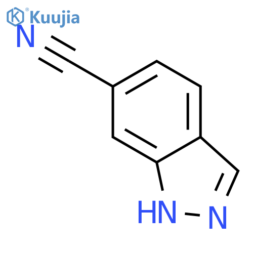 1H-Indazole-6-carbonitrile structure