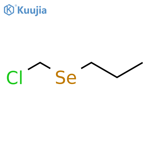 Propane, 1-[(chloromethyl)seleno]- structure