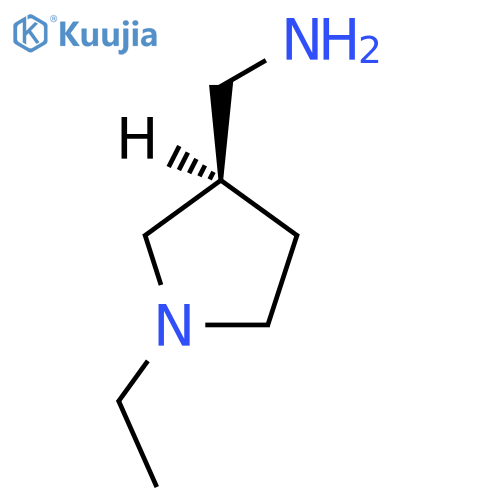 (1-Ethyl-3-pyrrolidinyl)methanamine structure