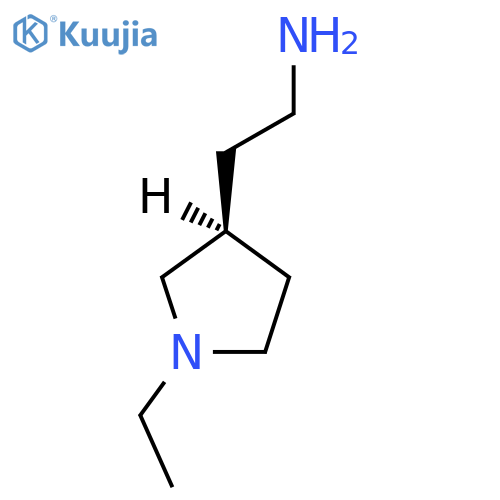(S)-2-(1-Ethylpyrrolidin-3-yl)ethanamine structure