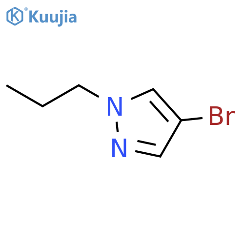 4-Bromo-1-propyl-1H-pyrazole structure