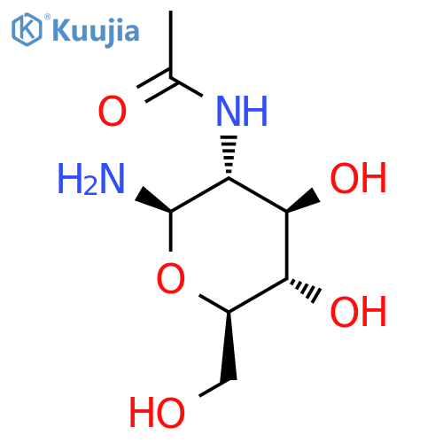 N-(2R,3R,4R,5S,6R)-2,4,5-trihydroxy-6-(hydroxymethyl)oxan-3-ylacetamide structure