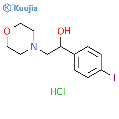 4-Morpholineethanol, a-(4-iodophenyl)-, hydrochloride structure