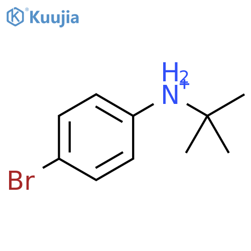 Aminylium, (4-bromophenyl)(1,1-dimethylethyl)- structure