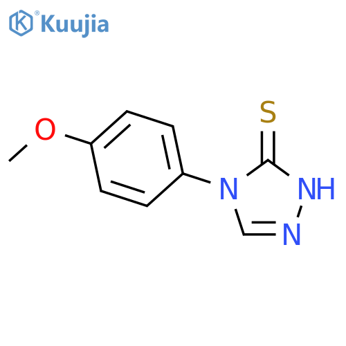 4-(4-methoxyphenyl)-4H-1,2,4-triazole-3-thiol structure