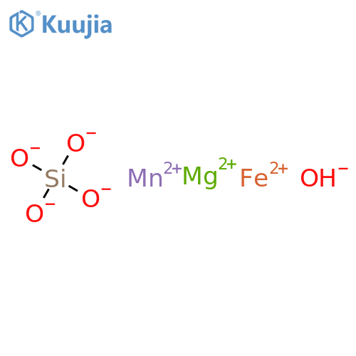 Iron magnesium manganese hydroxide silicate structure