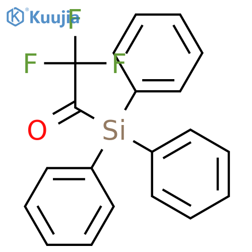 2,2,2-Trifluoro-1-(Triphenylsilyl)Ethanone structure