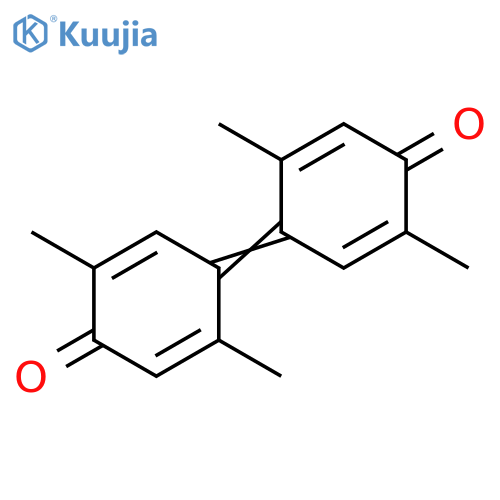 2,5-Cyclohexadien-1-one, 4-(2,5-dimethyl-4-oxo-2,5-cyclohexadien-1-ylidene)-2,5-dimethyl- structure