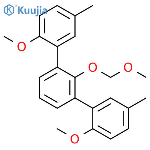 1,1':3',1''-Terphenyl, 2,2''-dimethoxy-2'-(methoxymethoxy)-5,5''-dimethyl- structure