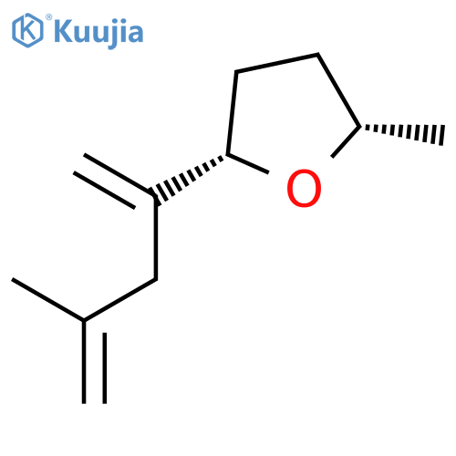Furan, tetrahydro-2-methyl-5-(3-methyl-1-methylene-3-butenyl)-, cis-(±)- structure