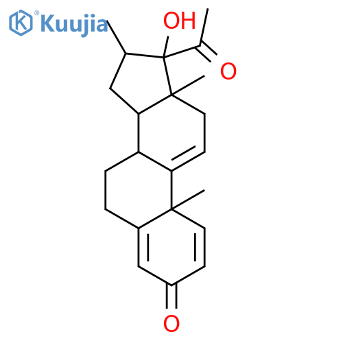 Pregna-1,4,9(11)-triene-3,20-dione,17-hydroxy-16-methyl-, (16b)- structure