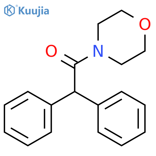 1-Morpholino-2,2-diphenylethanone structure