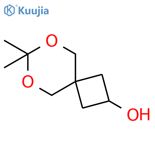 7,7-Dimethyl-6,8-dioxaspiro[3.5]nonan-2-ol structure