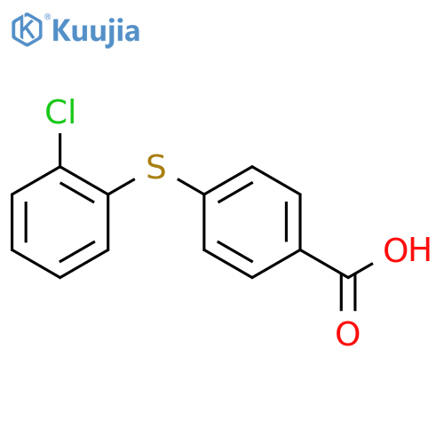 4-(2-Chlorophenylthio)Benzoic Acid structure