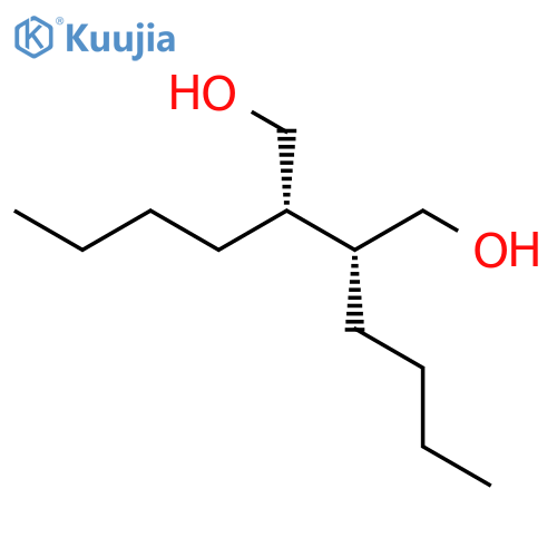 1,4-Butanediol, 2,3-dibutyl-, (R*,S*)- structure