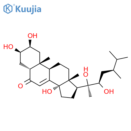 Polyporusterone A structure