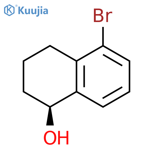 (1S)-5-bromo-1,2,3,4-tetrahydronaphthalen-1-ol structure