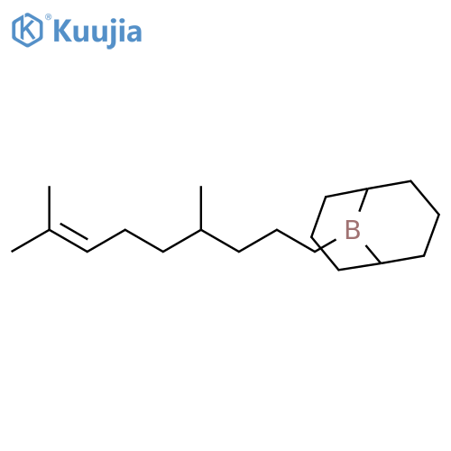 9-Borabicyclo[3.3.1]nonane, 9-(4,8-dimethyl-7-nonenyl)- structure