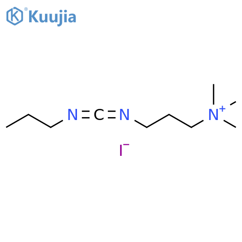 1-Propanaminium, N,N,N-trimethyl-3-[(propylcarbonimidoyl)amino]-,iodide structure