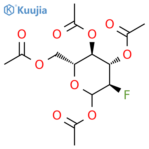 D-Glucopyranose,2-deoxy-2-fluoro-, 1,3,4,6-tetraacetate structure