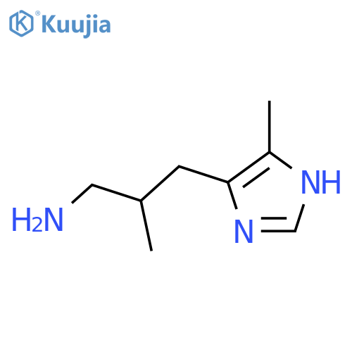 1H-Imidazole-5-propanamine,b,4-dimethyl- structure