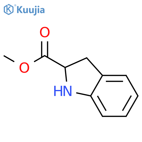 (S)-(+)-Methyl indoline-2-carboxylate structure