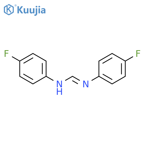 Methanimidamide, N,N'-bis(4-fluorophenyl)-, (E)- structure