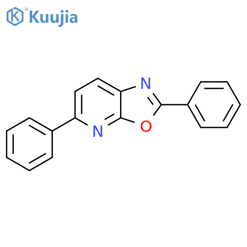 Oxazolo[5,4-b]pyridine, 2,5-diphenyl- structure
