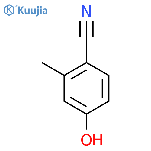 4-Hydroxy-2-methylbenzonitrile structure